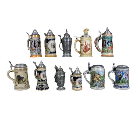 LOTTO DI 11 BOCCALI VINTAGE