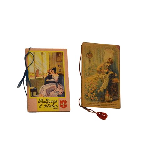 Lotto due calendari da barbiere