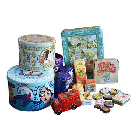 Lotto di venti scatole vintage