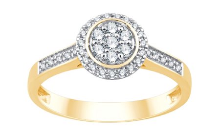 ANELLO IN ORO CON DIAMANTI LAB GROWN - 458 LG