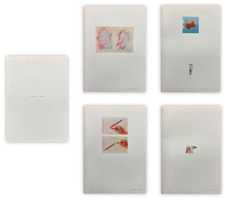 GIULIANO DELLA CASA (1942) - Rosso e blu, 1973