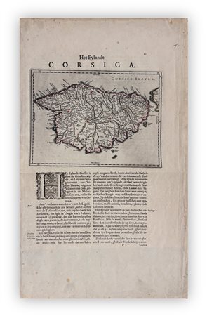 WILLIAM BLEU (1571-1638) - Corsica da: Theatrum Orbis Terrarum…