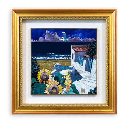 UMBERTO PEROTTO (1945) - Paesaggio, 1996