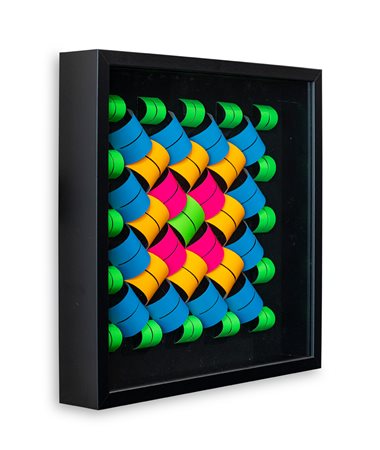 DARIO ZAFFARONI (1943) - Polimodularità fluorescenti, 2022