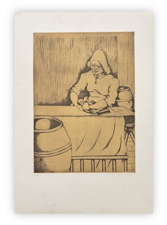 GIUSEPPE MIGNECO (1908-1997) - Senza Titolo