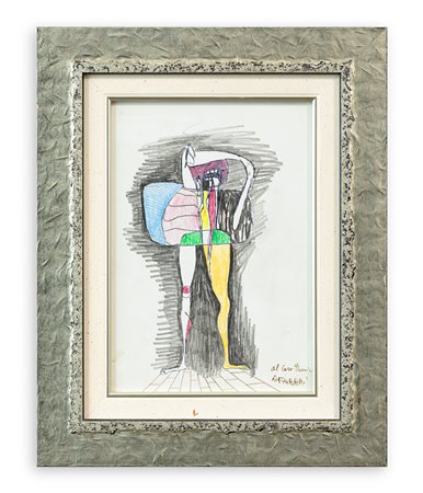 AGENORE FABBRI (1911-1998) - Personaggio lunare