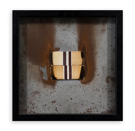 BERNARD AUBERTIN (1934-2015) - Dessin de Feu, 1974