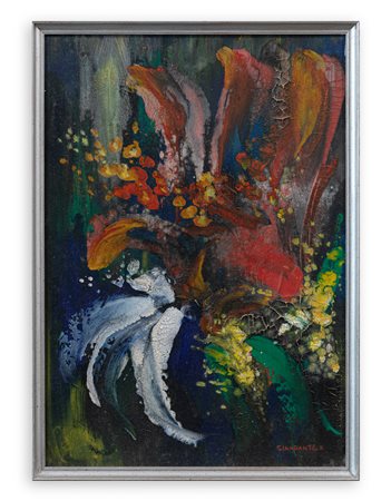 GIANDANTE X (1900-1984) - Senza Titolo (Fiori)