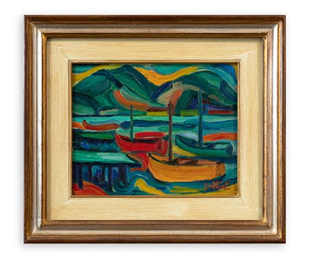 GALBIATI - Lago in burrasca