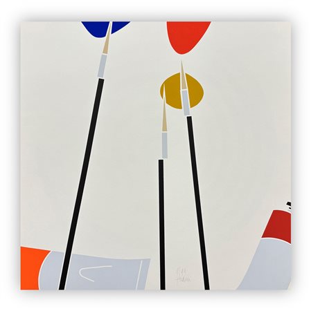 EMILIO TADINI (1927-2002) - Senza Titolo, 1975