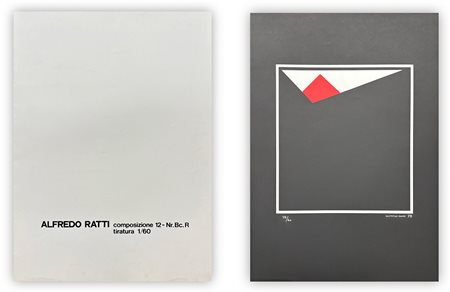 ALFREDO RATTI - Composizione 12 - Nr. Bc. R, 1973