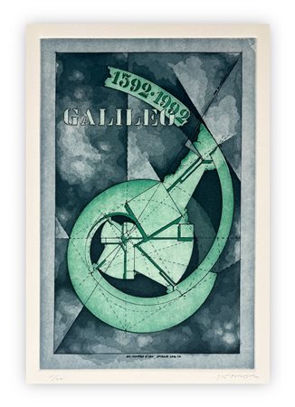 GIÒ POMODORO (1930-2002) - Sul numero d'oro, spirale log.ca