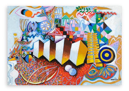 LUCIANO BOCCARDINI (1937) - Caccia all'anatra
