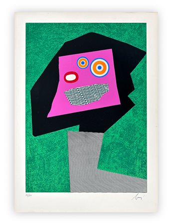 ENRICO BAJ (1927-2003) - Personaggio, 1969

