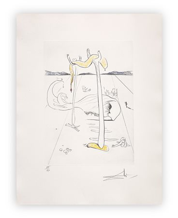 SALVADOR DALÌ (1904-1989) - Senza Titolo, 1974
