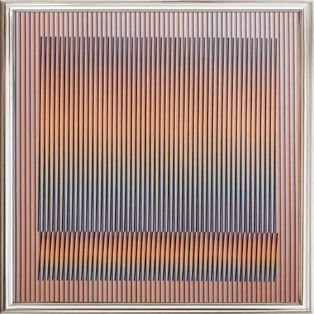 Carlos Cruz-Diez, “Induction chromatique”, 2018, Litografia originale su...
