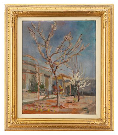 Anselmo Bucci - "Albicocco fiorifo"