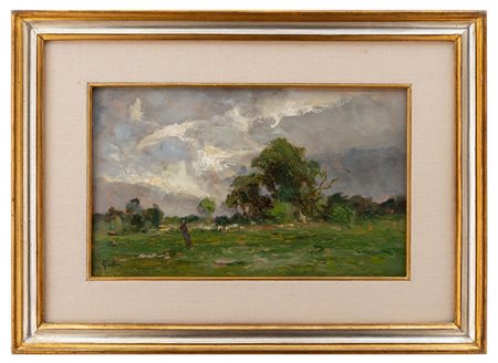 Carlo Follini - "Paesaggio rurale"