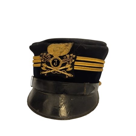  
Berretto m.1903 da capitano del Genio telegrafisti 
 