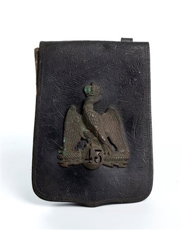  
Francia, secondo Impero, sabretache per cavalleria leggera fine XIX sec.
 