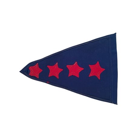  
Insegna da Maresciallo d'Italia per automobile prima metà XX sec
 21x29 cm