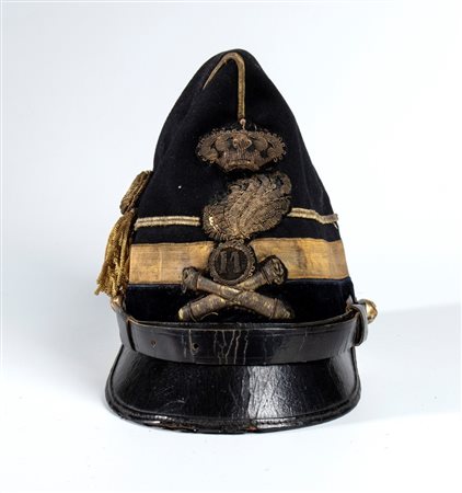  
Italia, Regno, VE2, bustina da Ufficiale di Artiglieria secondo la riforma Ricotti terzo quarto XIX sec.
 