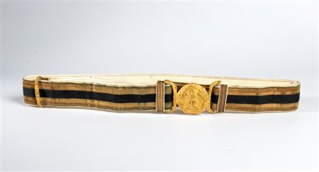  
Cintura in broccato da ufficiale della MVSN prima metà XX sec.
 