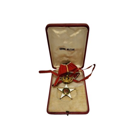  
Italia, regno, Ordine della Stella Coloniale, insegna di commendatore 
 50x80 mm