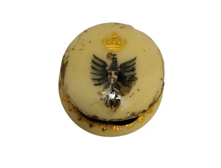  
Bomboniera di Casa Reale inizi XX sec.
 40x25 mm