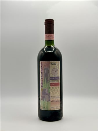  
Chianti Riserva Badia A Passignano Antinori  1988, 1 Bot
Tuscany  