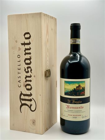  
Chianti Riserva Il Poggio Castello di Monsanto  2018, 3 Mag
Tuscany 