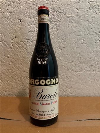  
Barolo Riserva Giacomo Borgogno 1964, 1 Bot
Piedmont 