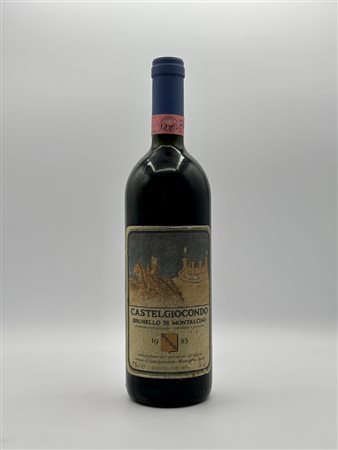  
Brunello Di Montalcino Castelgiocondo Frescobaldi  1985, 3 Bot
Tuscany 