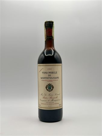  
Nobile Di Montepulciano Riserva Boscarelli  1983, 3 Bot
Tuscany 