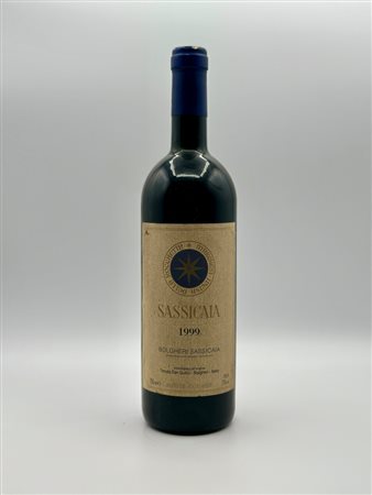  
Sassicaia 1999, 1 Bot
Tuscany 