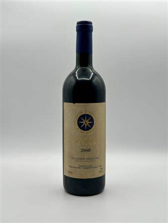  
Sassicaia 2008, 1 Bot
Tuscany 
