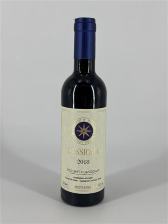  
Sassicaia 2018, 1 Bot 0,375
Tuscany 