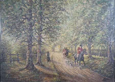 Anonimo di inizio XX secolo - Ritorno dalla battuta di caccia