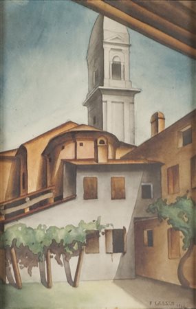 Luigi Zecca - Case a San Lazzaro, 1932
