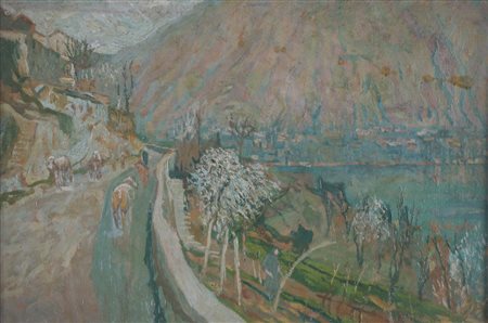 Dino Bertolucci - Lungolago a Cernobio