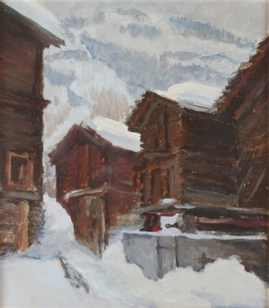 Pietro Vitali - Baite innevate