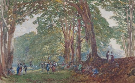 George Haydock Dodgson (1811 - 1880)  - Festa campestre, 1879
