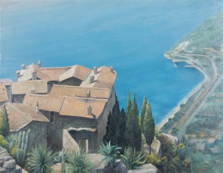 Anonimo seconda metà secolo XX - Èze, 1966