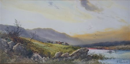 Scuola inglese seconda metà del XIX secolo - Campagna inglese