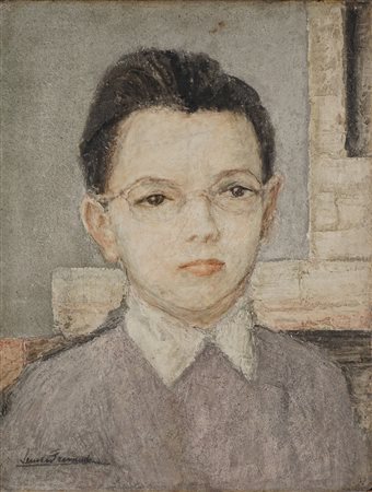 Anonimo di inizio XX secolo - Ritratto di giovane