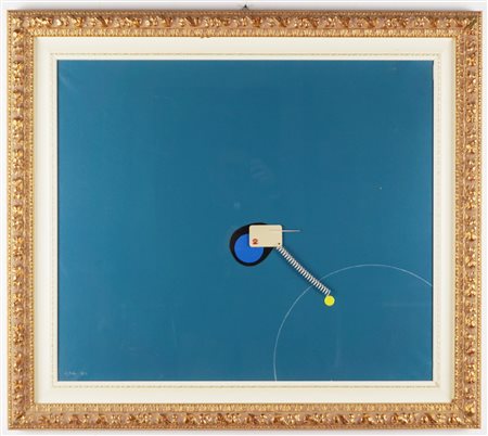 Anonimo seconda metà secolo XX - Composizione/Spazio, 1969