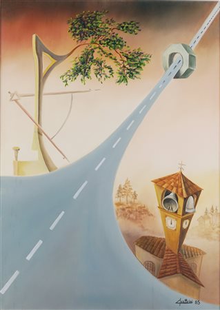 Anonimo seconda metà secolo XX - Tangenziale, 1985