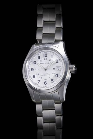 HAMILTON<BR>Mod. "Khaki", ref.H704450, serie recente