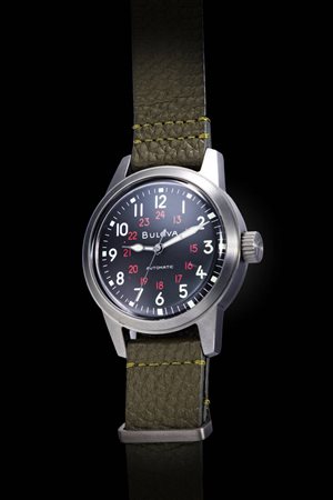 BULOVA<BR>Mod. "Hack Military", ref. 98A255, anno 2023