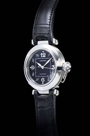CARTIER<BR>Mod. "Pasha C", ref. 2324, anni 2000